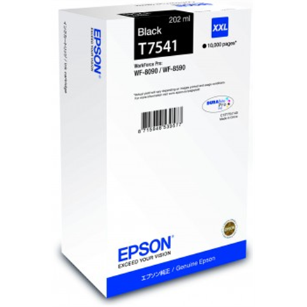 Ink Epson T7541 black XXL | WF-8090/WF-8590 kārtridžs