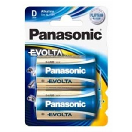 Panasonic D, Alkaline, 2 pc(s) Baterija