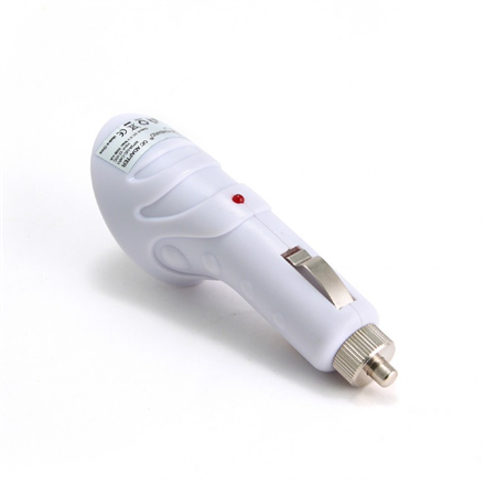 Gembird MP3A-UC-CAR1 Universal (including iPod and iPhone) USB MP3 car charger, White USB kabelis