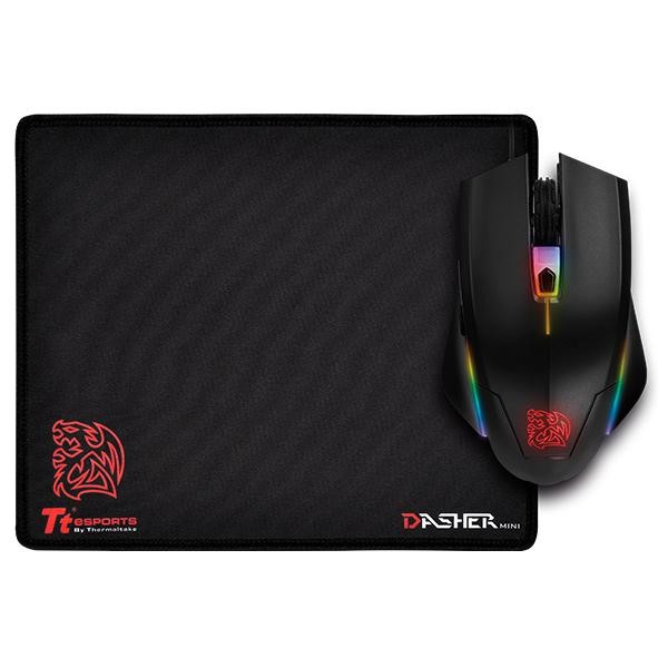 Mouse + mouse pad Tt eSPORTS Talon Elite EGB Gaming Gear Combo Datora pele