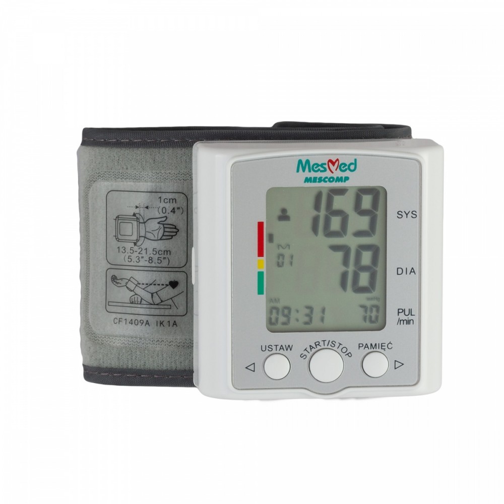 Automatic wrist blood pressure monitor MesMed MM-204 Vengo  
