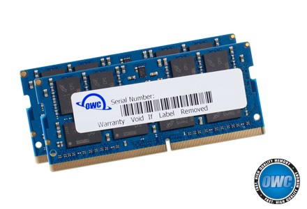 OWC Memory SO-DIMM DDR4 2x16GB 2666MHz Apple Qualified operatīvā atmiņa