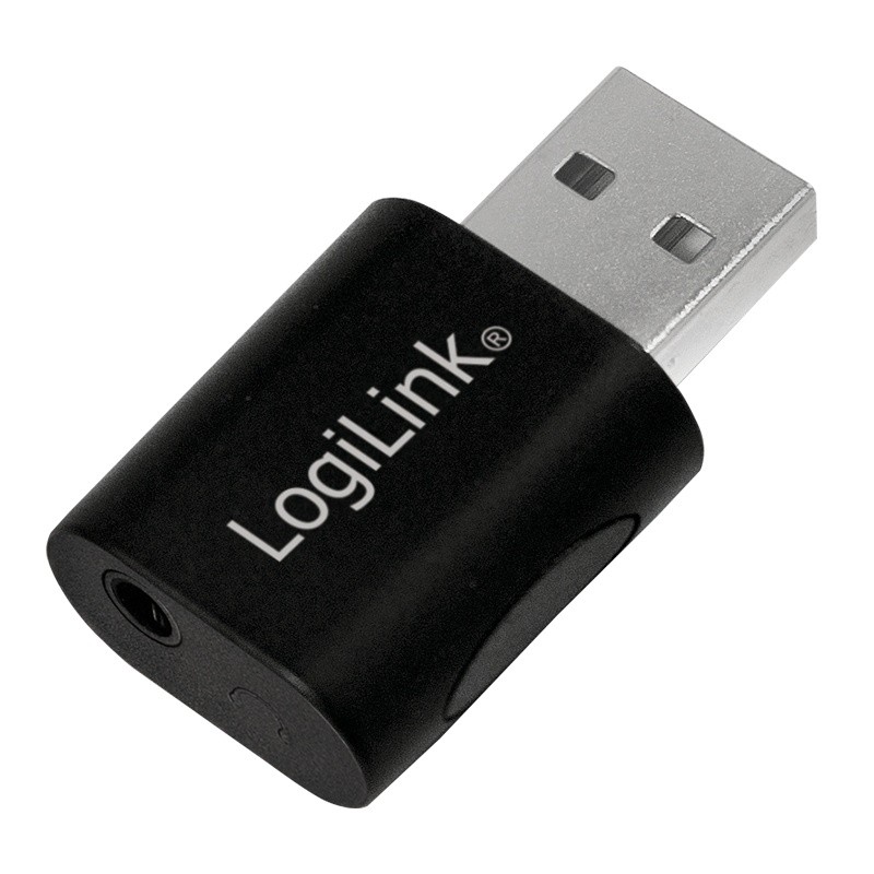 LOGILINK - USB audio adapter, silver skaņas karte