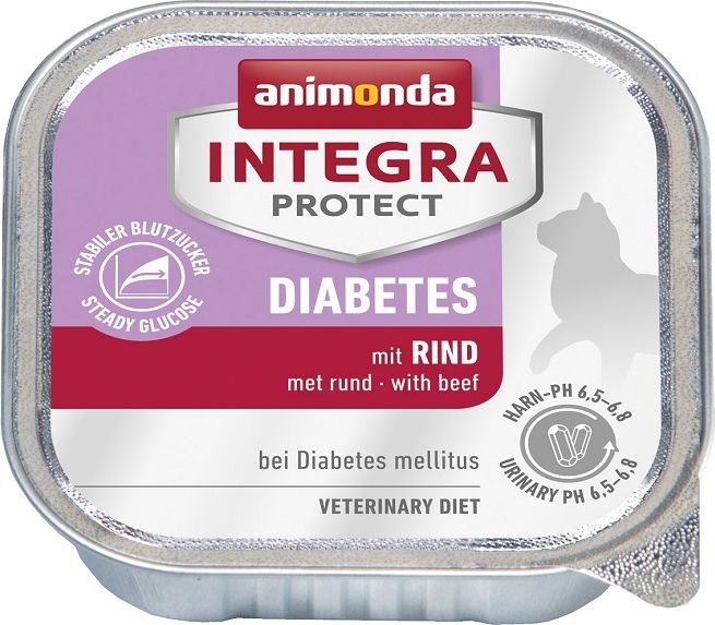 Animonda Integra Protect Diabetes tacka dla kota z wolowina 100g VAT008100 (4017721868389) kaķu barība