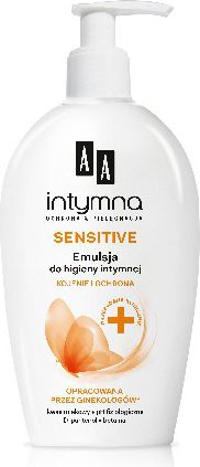 AA Intymna Emulsja do higieny intymnej Sensitive 300ml 055384 (5900116025384) kosmētika ķermenim