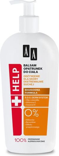 AA HELP Balsam-opatrunek do ciala - skora ekstremalnie sucha 400ml 058421 (5900116038421) kosmētika ķermenim