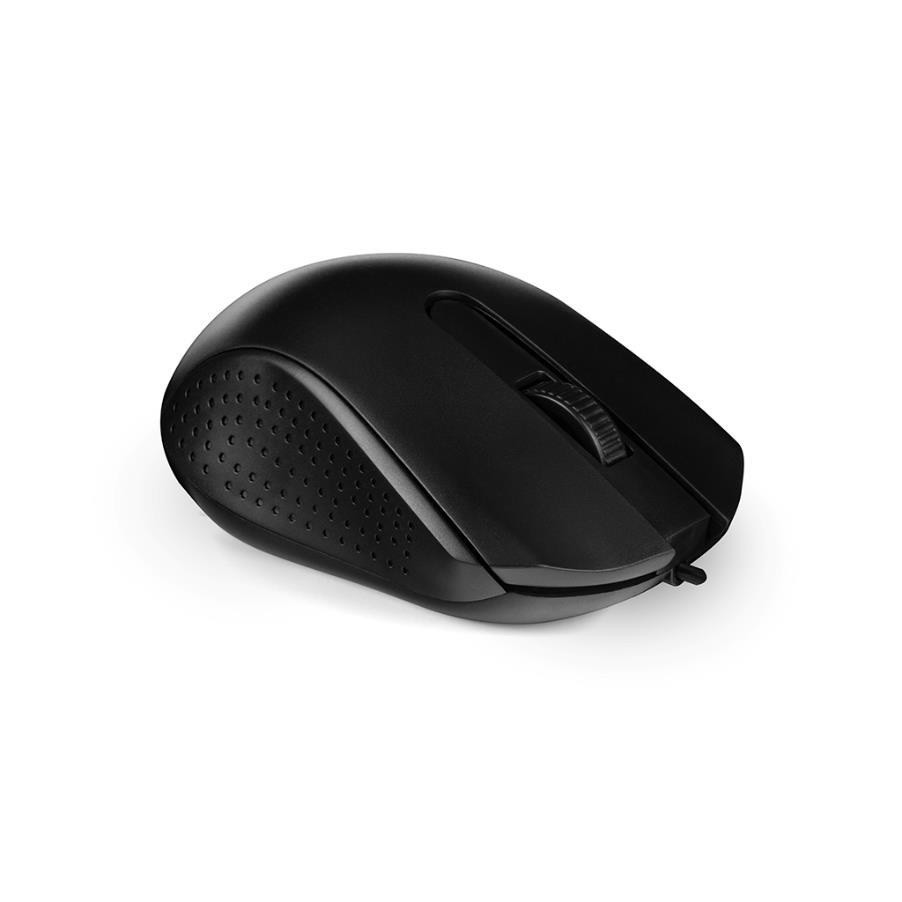 Wired optical mouse M4.1 black without logo Datora pele