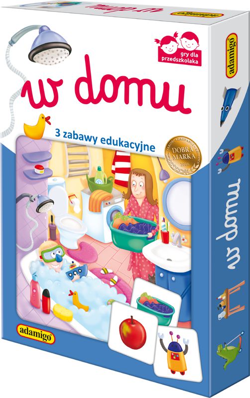 Adamigo Zestaw Edukacyjny W Domu - 5253 5253 (5902410005253) galda spēle