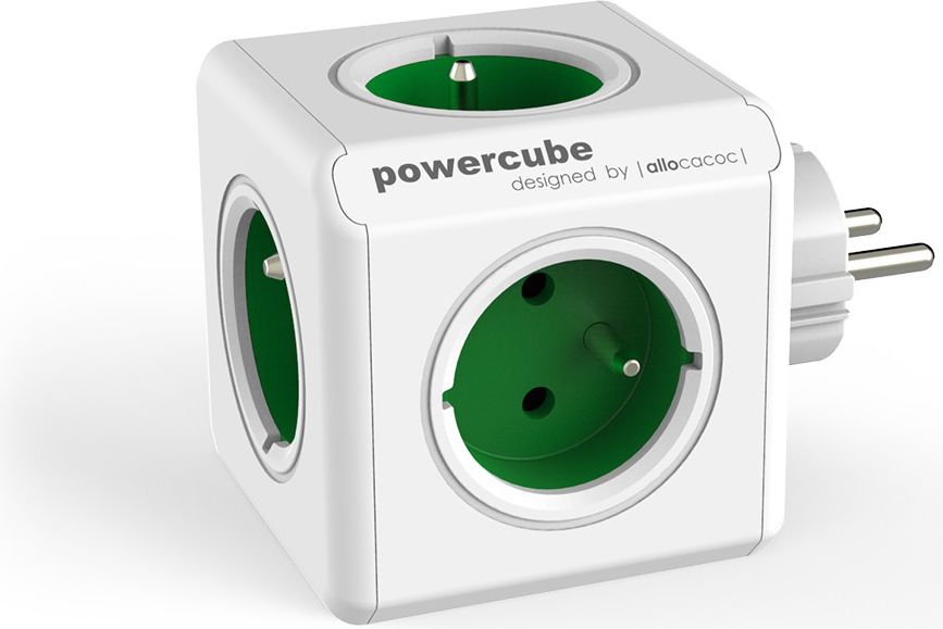 Allocacoc PowerCube Original 2100 Green UPS aksesuāri