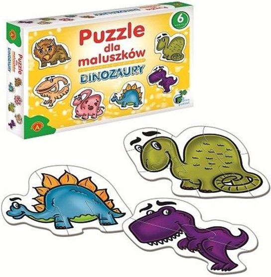 Puzzle for little ones - Dinosaurs 27 pieces puzle, puzzle