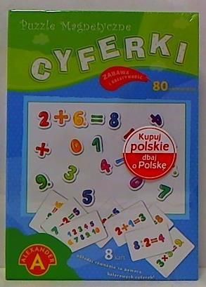 Alexander -PUZZLE MAGNETYCZNE CYFERKI - 5906018017380 5906018017380 (5906018017380)