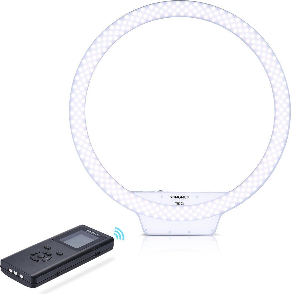 Ring lamp Yongnuo LED lamp RING YN-308 3200-5500 foto, video aksesuāri