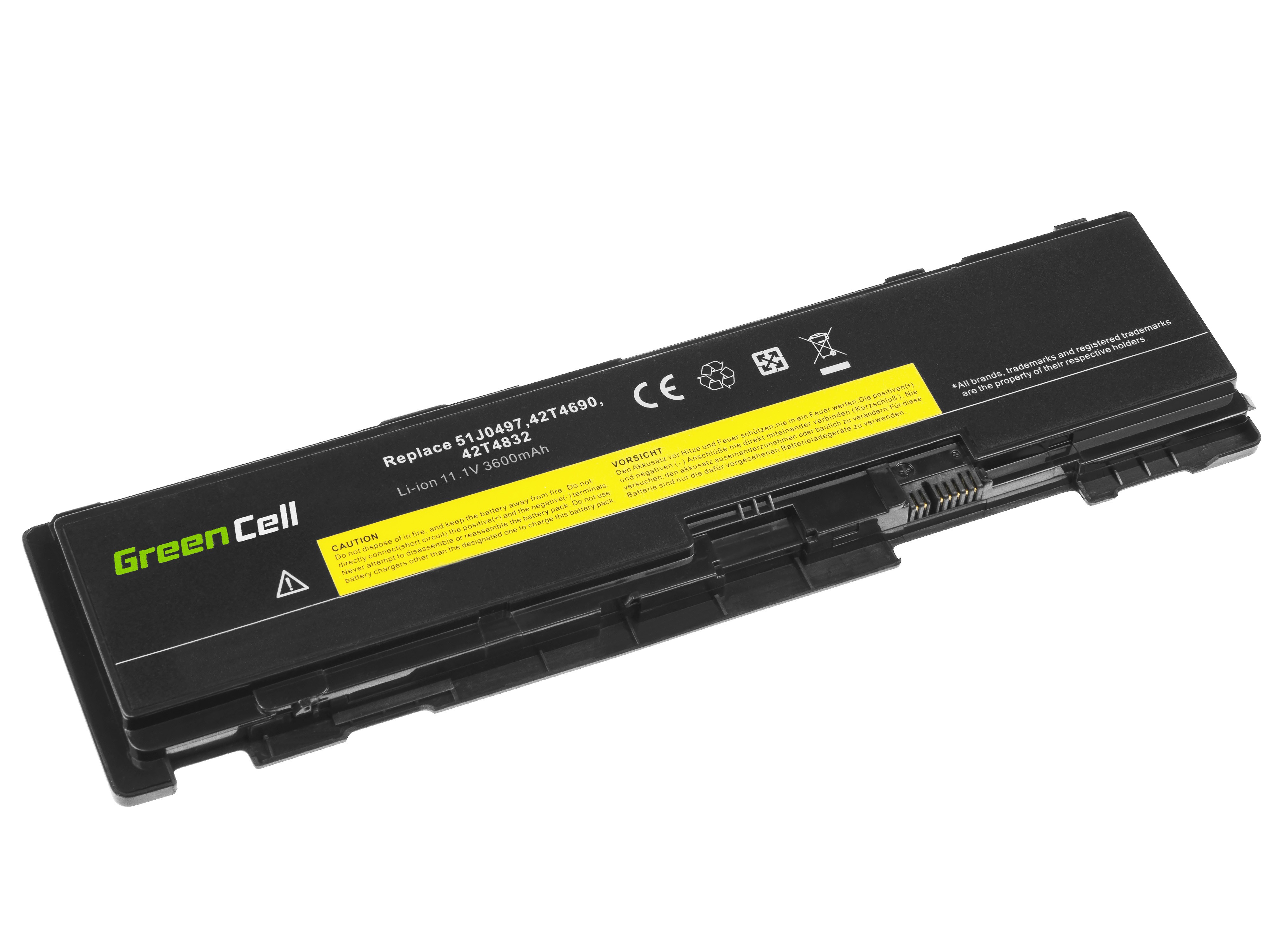 Green Cell Battery for Lenovo ThinkPad T400s T410s T410si akumulators, baterija portatīvajiem datoriem