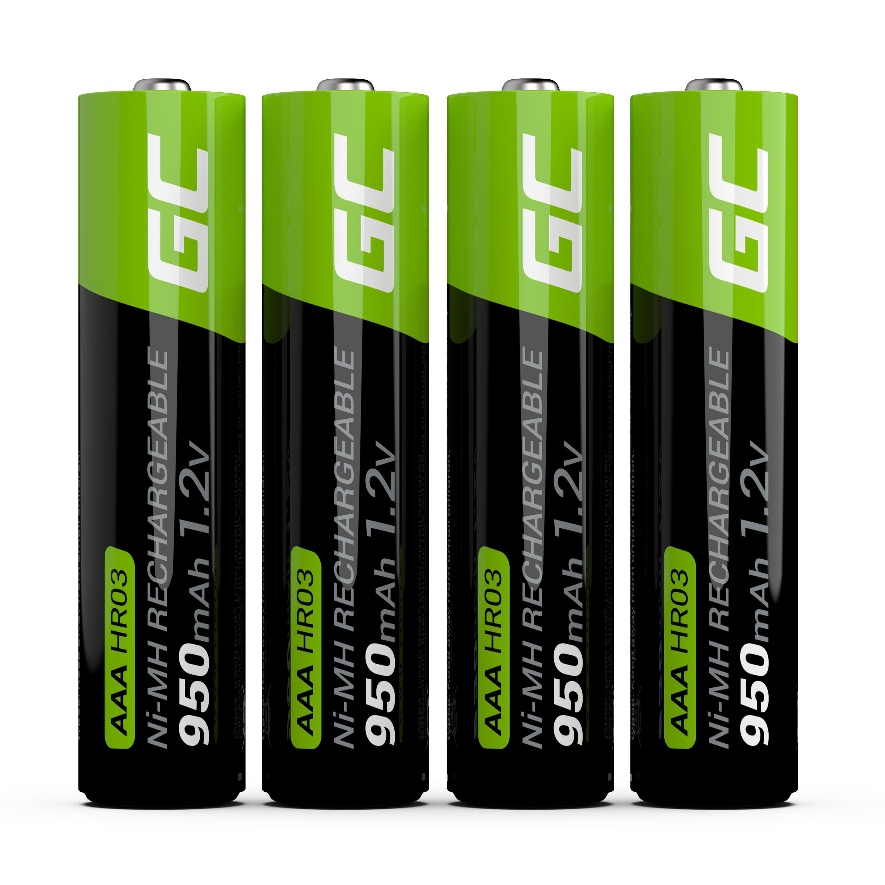 Green Cell 4x Akumulator AAA HR03 950mAh Baterija