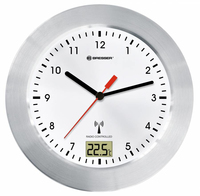 Bresser Bresser MyTime Bath white radio controlled Bathroom Clock - 8020114 radio, radiopulksteņi