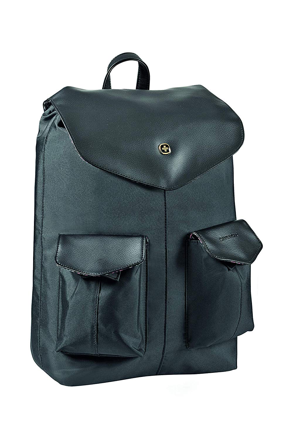 Wenger MarieJo Convertible Sling Notebook Backpack 14  Black portatīvo datoru soma, apvalks