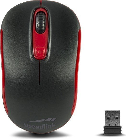 Speedlink CEPTICA Mouse - Wireless USB black/red Datora pele