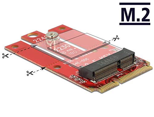 DeLOCK Adapter Mini PCIe>M.2 E Slot 63909 karte