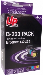 Tintes kārtridžs UPrint Brother LC223 Multipaka B-223-PACK-UP kārtridžs