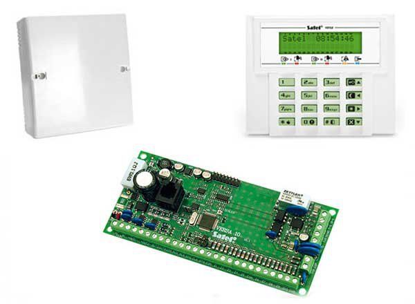 Satel Zestaw Centrala alarmowa VERSA,  Plyta glowna, manipulator, obudowa drošības sistēma