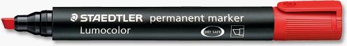 Staedtler Marker permanentny S350 czerwony (ST1013) WIKR-0983557 (4007817321485)