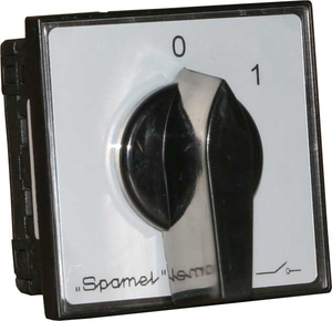 Spamel Rozlacznik 1-0-2 4P 63A mocowany do pulpitu - SK63-4.8396P03 SK63-4.8396P03 (5907723113572) komutators