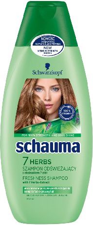 Schauma Szampon do wlosow 7 Herbs 400 ml 68086750 (3838824086750) Matu šampūns