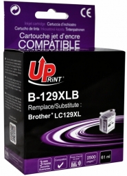 UPrint ink B-129XLB / LC-129XLBK (black) kārtridžs