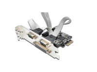 MicroConnect 1 port Parallel, 2 port Serial PCIe card, Chip : MSC9901 karte