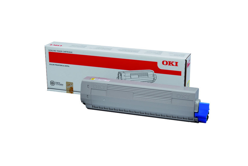 Toner OKI yellow| 10000pgs | C831/841 toneris