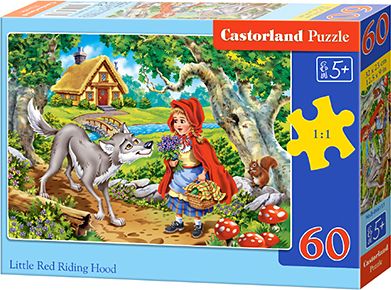 Castorland Puzzle Little Red Riding Hood 60 elementow 287336 (5904438066117) puzle, puzzle