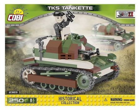 Cobi Klocki Small Army TKS Tankietka - polski lekki czolg (265715) konstruktors