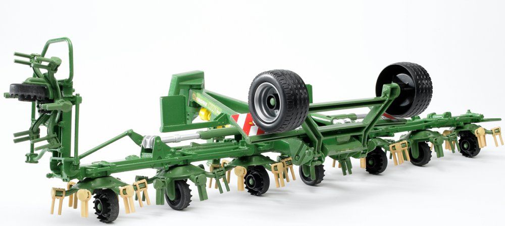 Bruder Professional Series Krone Trailed Rotary Tedder with osobny running Gear KWT 8.82 (02224) konstruktors