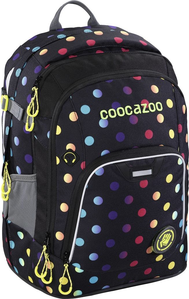 Coocazoo RayDay Magic Polka backpack (001392710000) Skolas somas un penāļi