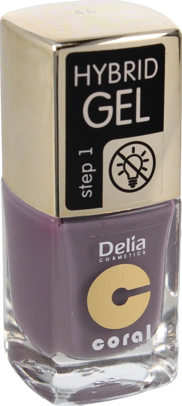 Delia Delia Cosmetics Coral Hybrid Gel Emalia do paznokci nr 46 11ml 718189 (5901350478189)