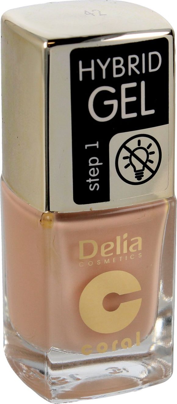 Delia Delia Cosmetics Coral Hybrid Gel Emalia do paznokci nr 42 11ml 718141 (5901350478141)
