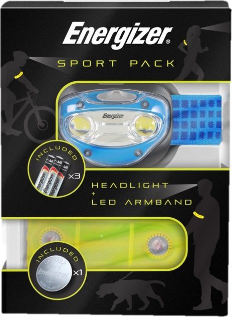 Latarka czolowa Energizer Sport Pack Led kabatas lukturis
