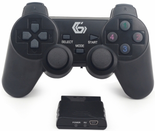 GEMBIRD JPD-WDV-01 (PC, PS2, PS3; black color) Datora pele