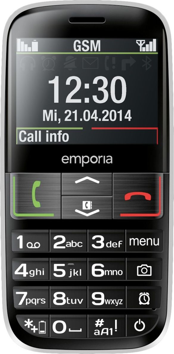 EMPORIA EUPHORIA        V50 BLACK Mobilais Telefons