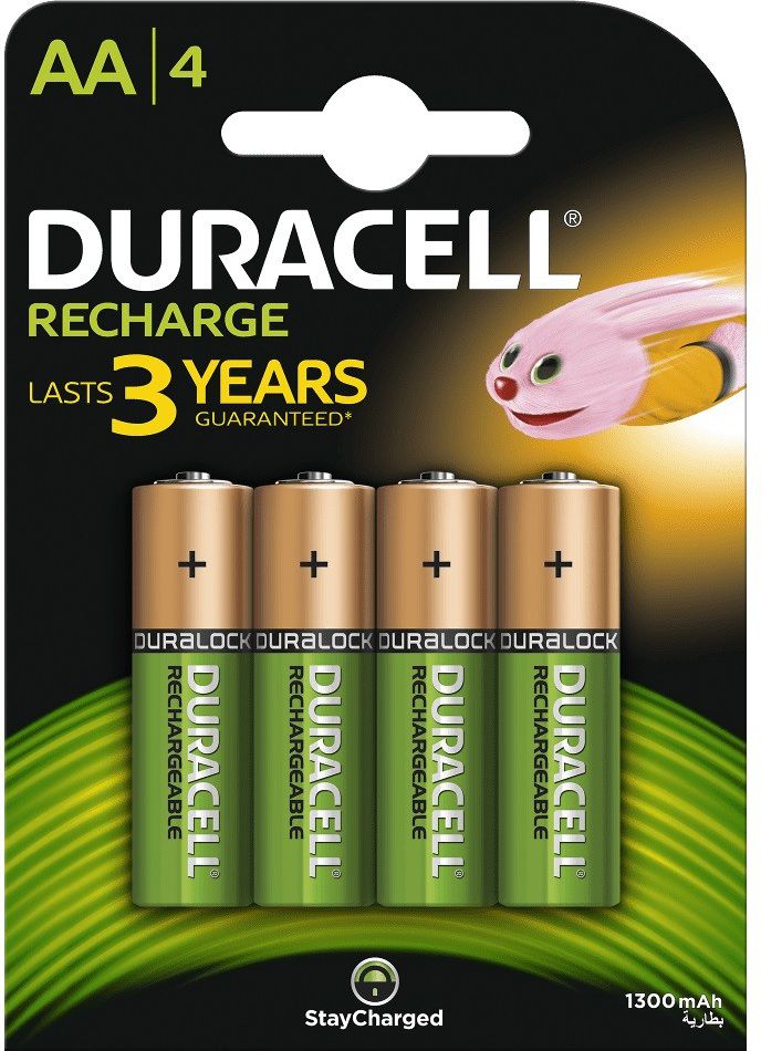 Duracell Akumulator AA / R6 1300mAh 4pc. Baterija