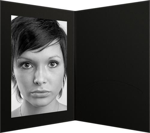 Daiber Portrait folders w. passepartout 13x18 black 11032 (4019518013286)