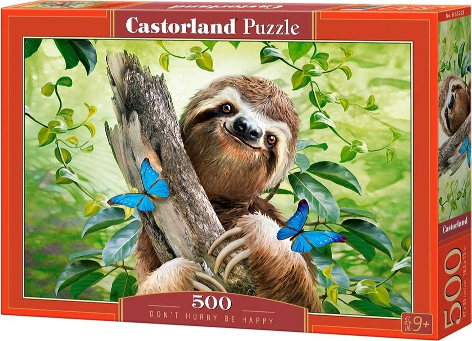 Castorland Puzzle 500 Don't Hurry Be Happy CASTOR 342915 (5904438053223) puzle, puzzle