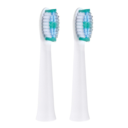 Panasonic Toothbrush replacement WEW0974W503 Heads, For adults, Number of brush heads included 2, White 5025232856022 mutes higiēnai