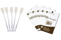 Evolis Cleaning kit f Roller& Print H 5 adhesive cards+ 5 swabs 754615 aksesuārs putekļsūcējam