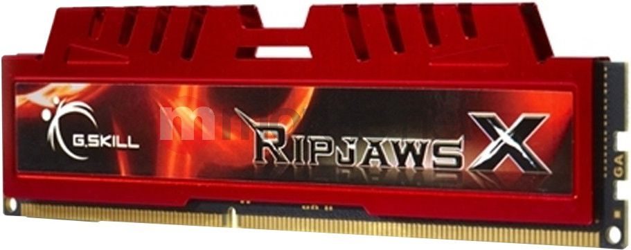 Atmiņa G.Skill DDR3 8GB RipjawsX 1600MHz CL10 (F3-12800CL10S-8GBXL) operatīvā atmiņa