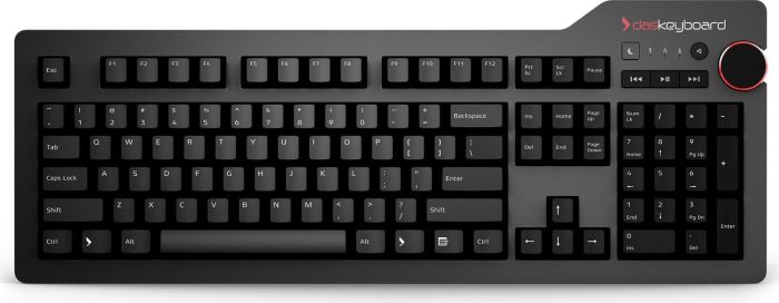 Das Keyboard 4 Professional, US Layout, MX-Blue - black klaviatūra
