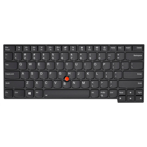 Thinkpad Keyboard T480s/E480/L480/L380 - DE - BL aksesuārs portatīvajiem datoriem