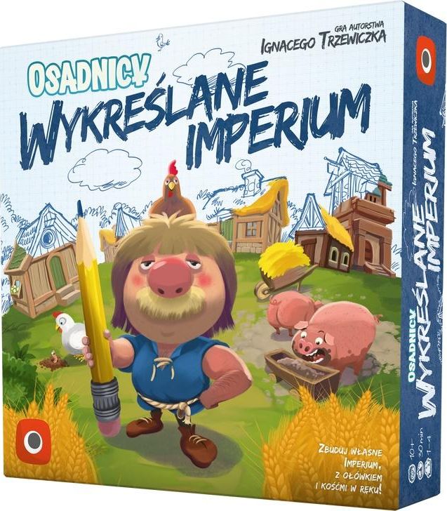 Portal Games Gra planszowa Osadnicy: Wykreslane Imperium 332181 (5902560382068) galda spēle