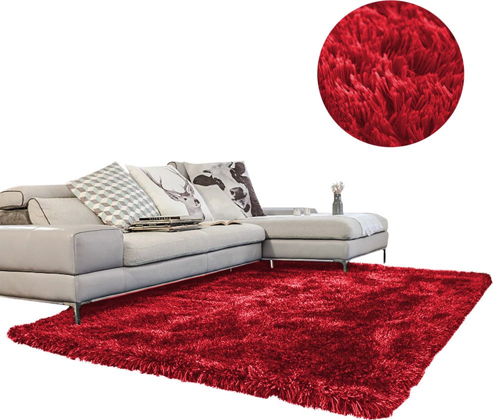 Dywan - Living Room Shaggy 200x300 - Red uniwersalny 6050594 (5907694852388)