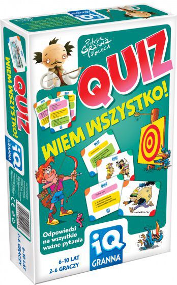 Granna IQ Gra Quiz Wiem Wszystko ! - 00151 00151 (5900221001518)